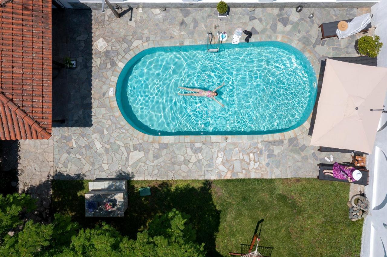Vila Nuestro Jardín Sykia Chalkidikis Exteriér fotografie