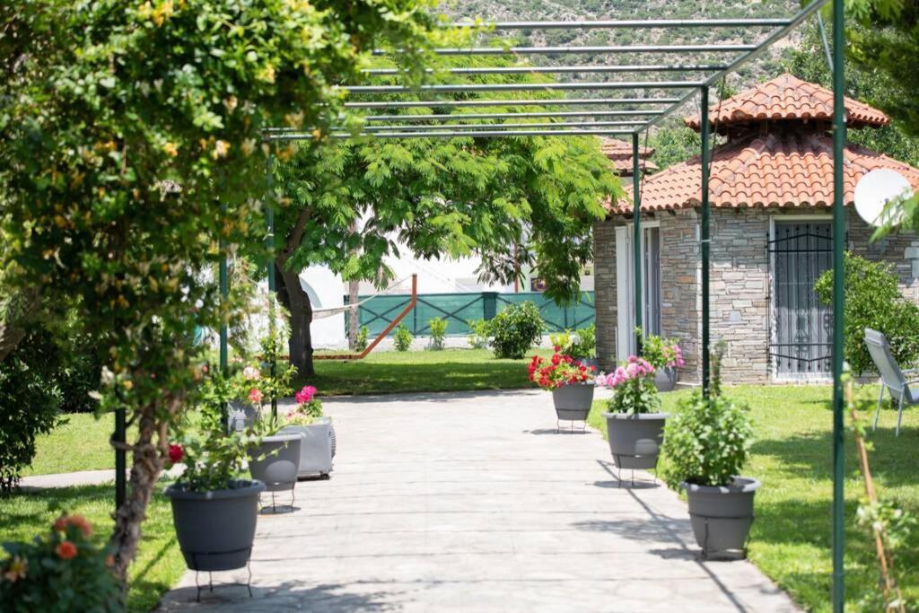 Vila Nuestro Jardín Sykia Chalkidikis Exteriér fotografie