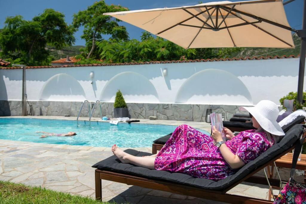 Vila Nuestro Jardín Sykia Chalkidikis Exteriér fotografie