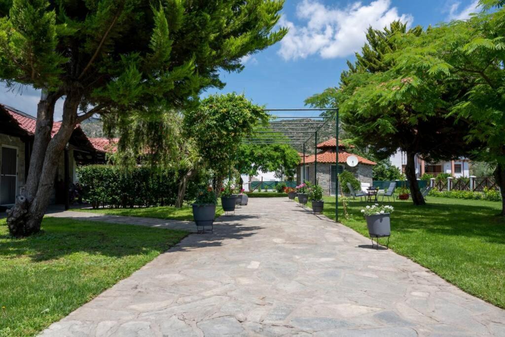 Vila Nuestro Jardín Sykia Chalkidikis Exteriér fotografie